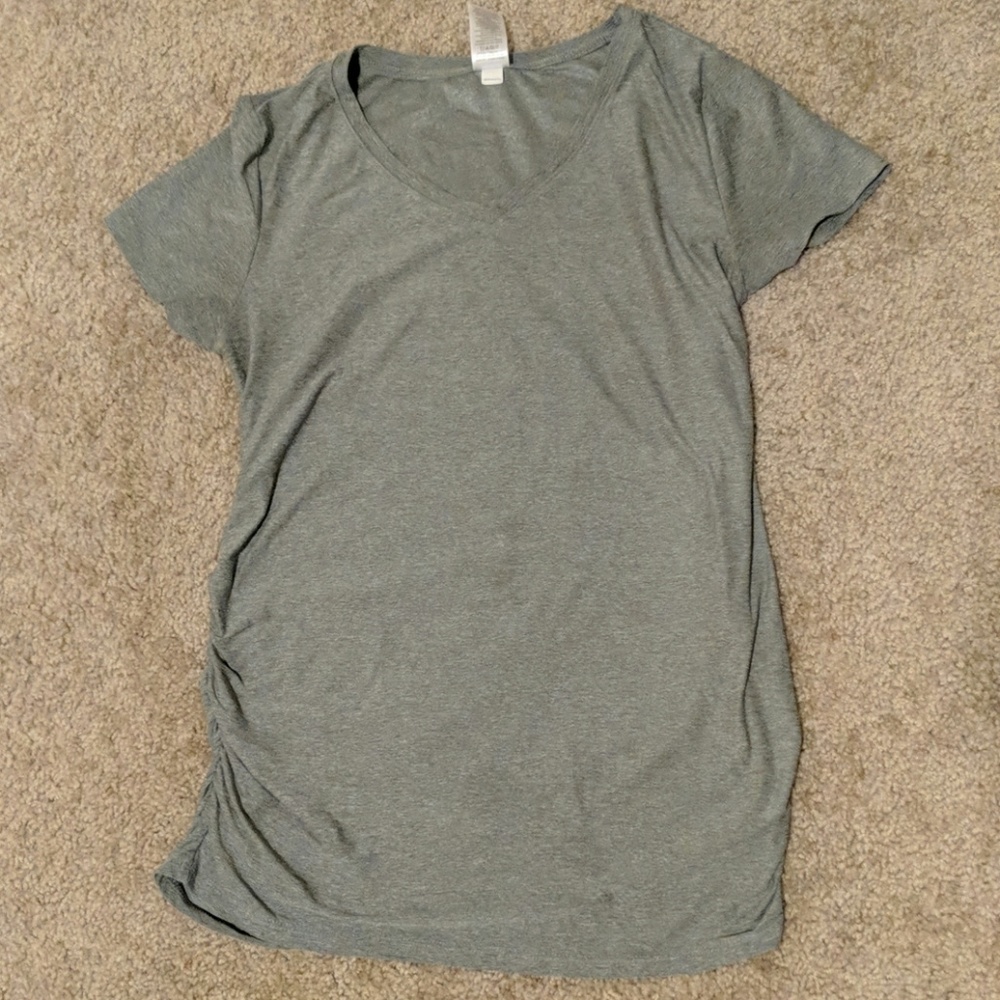 Grey maternity T shirt